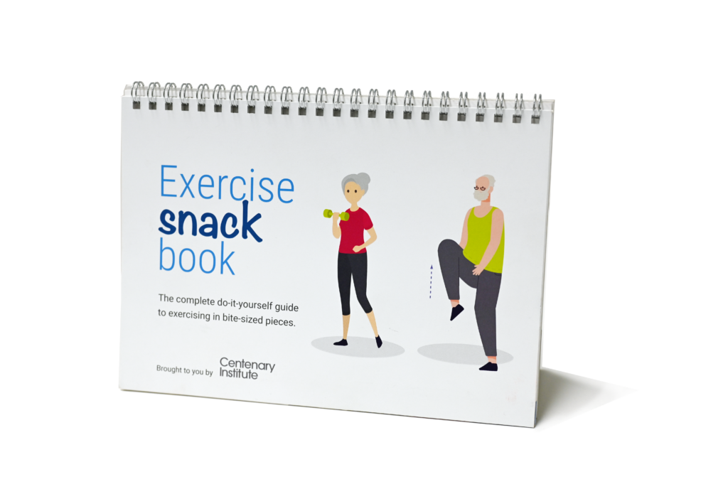 Exercise Snack Book - unique to approach to Healthy Ageing